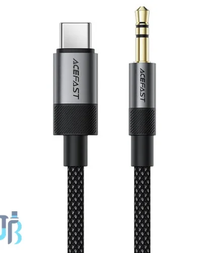 کابل تبدیل AUX به USB-C ایس فست مدل J11 طول 1 متر