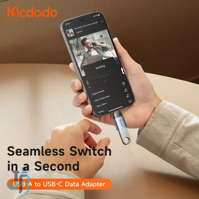 تبدیل OTG تایپ سی به USB 3.0 مک دودو Mcdodo OT-7400