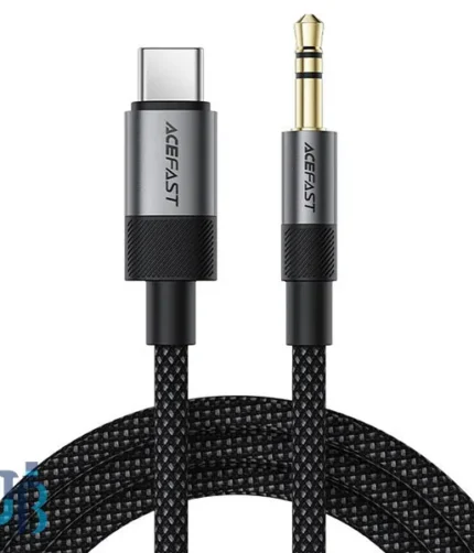 کابل تبدیل AUX به USB-C ایس فست مدل J11 طول 1 متر