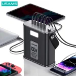 پاوربانک یوسمز مدل CD196 ظرفیت 80000 میلی آمپر ساعت