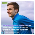 هندزفری بلوتوث اچ تی سی HTC NE32 با صفحه نمایش لمسی
