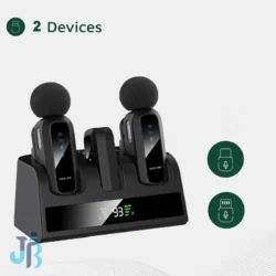 ست میکروفن بی سیم گرین لاین مدل GM-89X با درگاه اتصال USB-C