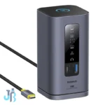 هاب 10 پورت USB-C بیسوس مدل BS-OH174 به همراه کابل USB-C