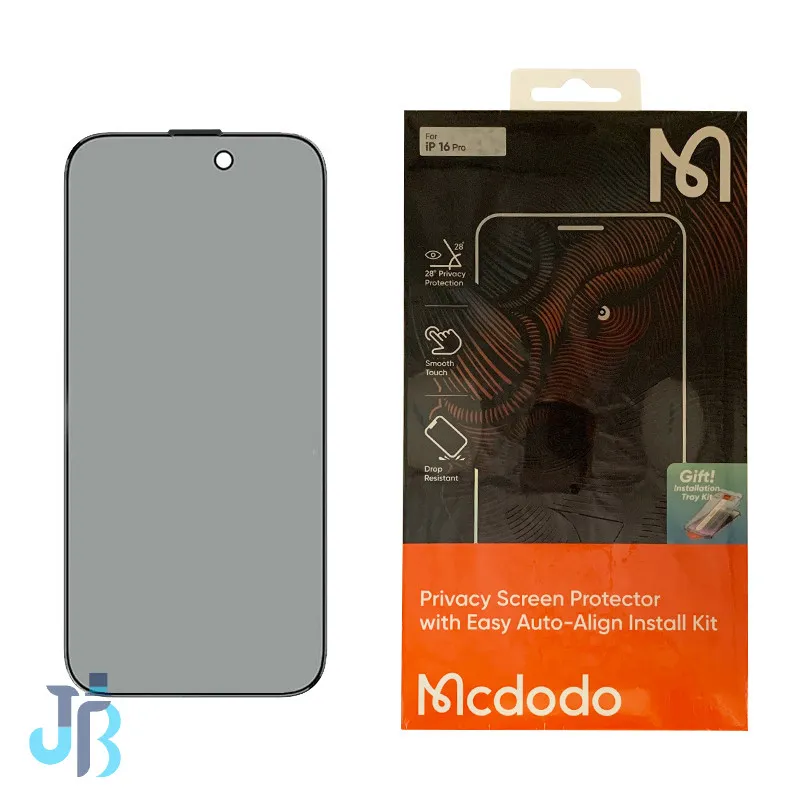 iPhone-16-Pro-PF-6866-Mcdodo-Privacy گلس مک دودو مدل PF-6866 برای گوشی اپل IPhone 16 Pro
