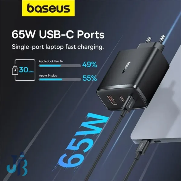 شارژر دیواری بیسوس Baseus Cube Pro P10152651113-00 توان 65 وات