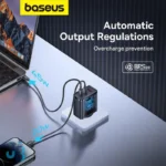 شارژر دیواری بیسوس Baseus Cube Pro P10152651113-00 توان 65 وات
