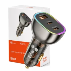شارژر فندکی بیوا Biva CC-011 توان 130 وات