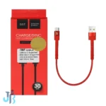 کابل شارژ PD و فست 30 سانتی پاوربانک Type-C مدل X-15 60W