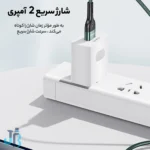 خرید کابل تایپ سی یوسمز USAMS SJ449 طول 1 متر