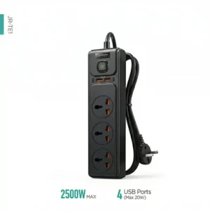 چند راهی برق و شارژر جویروم Joyroom JR-TE1 دارای 4 پورت