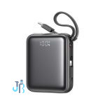 پاوربانک 10000 جویروم Joyroom JR-PBF27 توان 22.5 وات با کابل متصل جمع شونده