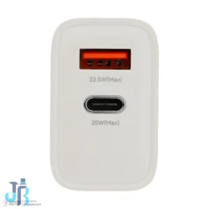 شارژر دیواری 22.5 وات دو پورت اوی مدل PD81-EU