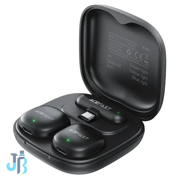 ست میکروفن بی سیم ایس فست مدل R1 با درگاه اتصال Type C