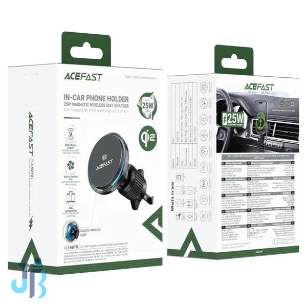 پایه نگهدارنده و شارژر بی سیم گوشی موبایل ایس فست مدل D61